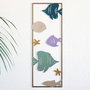 Wallity Aquarium - 2 Accesorio decorativo de metal multicolor